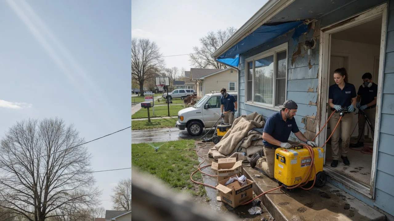 Basement Flood Cleanup in Belle Plaine, MN near me